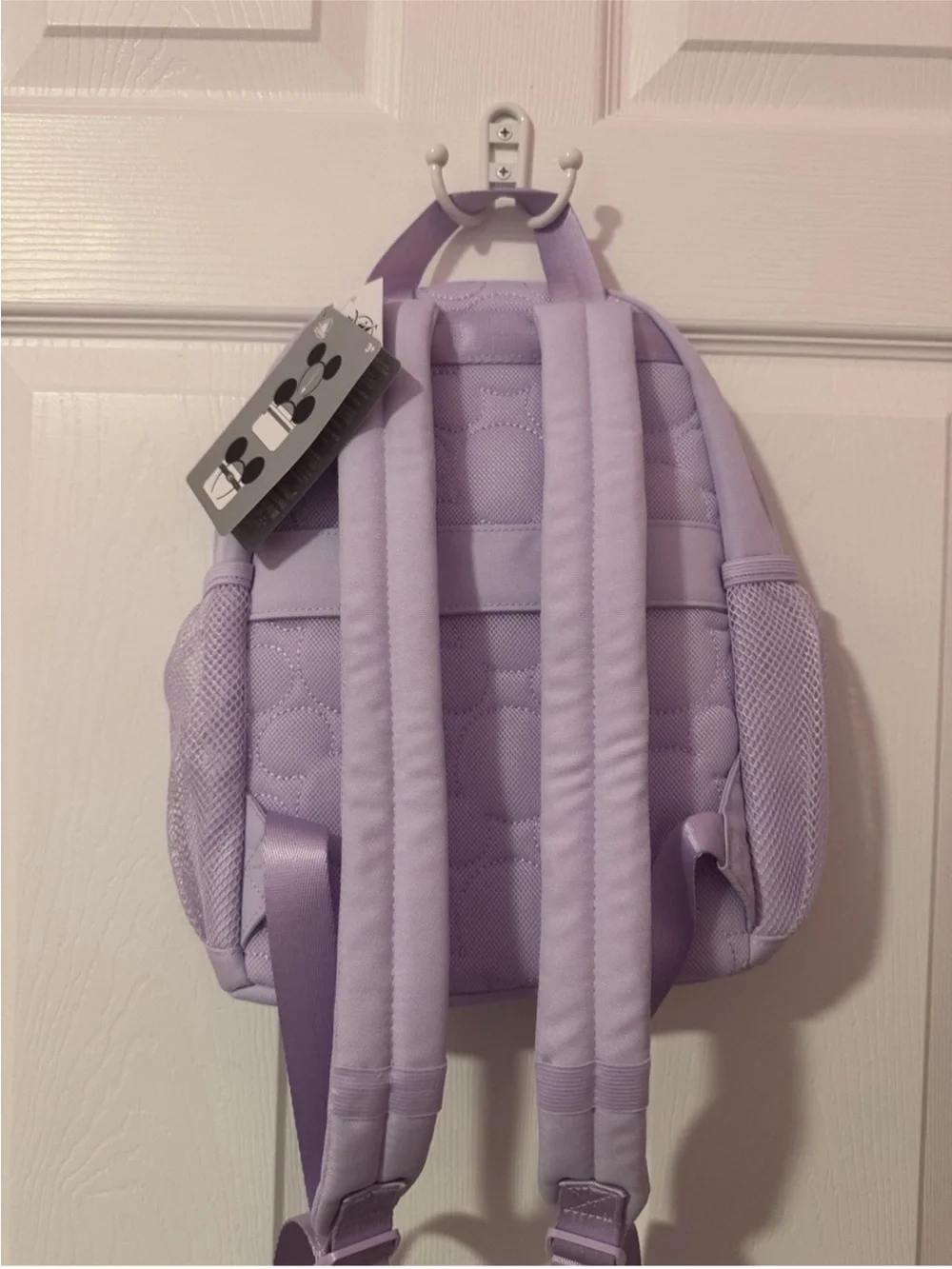 Disney Lavender Mickey & Minnie 'Hey Boo' Cutie Ghost Mini Backpack